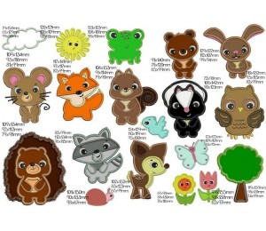 Stickmuster - Maus Appli